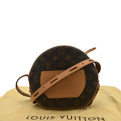 LOUIS VUITTON Boite Chapeau Souple MM Monogram Canvas Shoulder Bag Brown