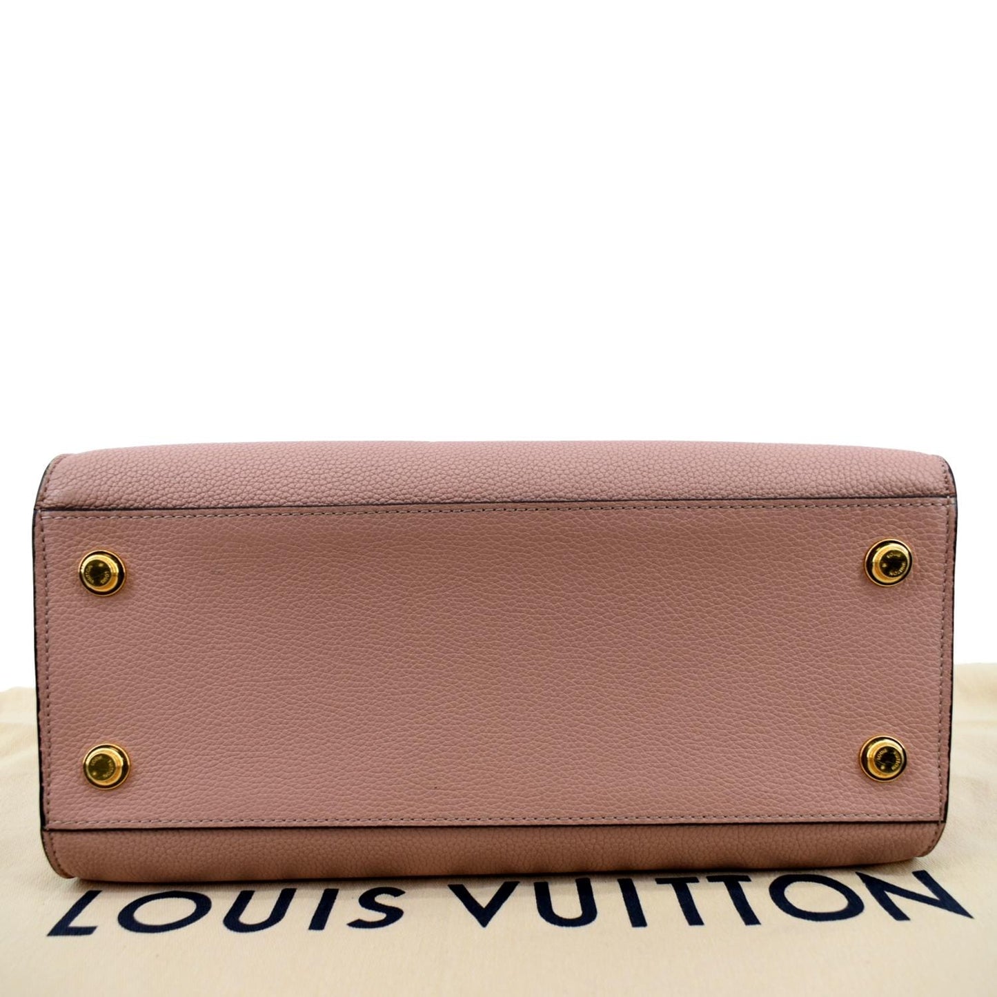 LOUIS VUITTON City Steamer Leather Shoulder Bag Magnolia