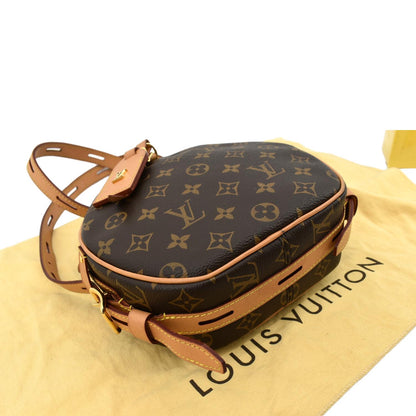 LOUIS VUITTON Boite Chapeau Souple MM Monogram Canvas Shoulder Bag Brown