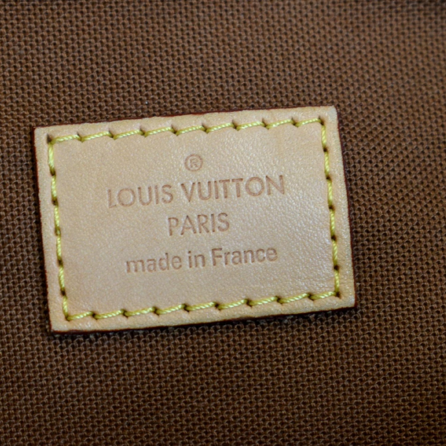 LOUIS VUITTON Sac A Dos Bosphore Monogram Canvas Backpack Bag Brown