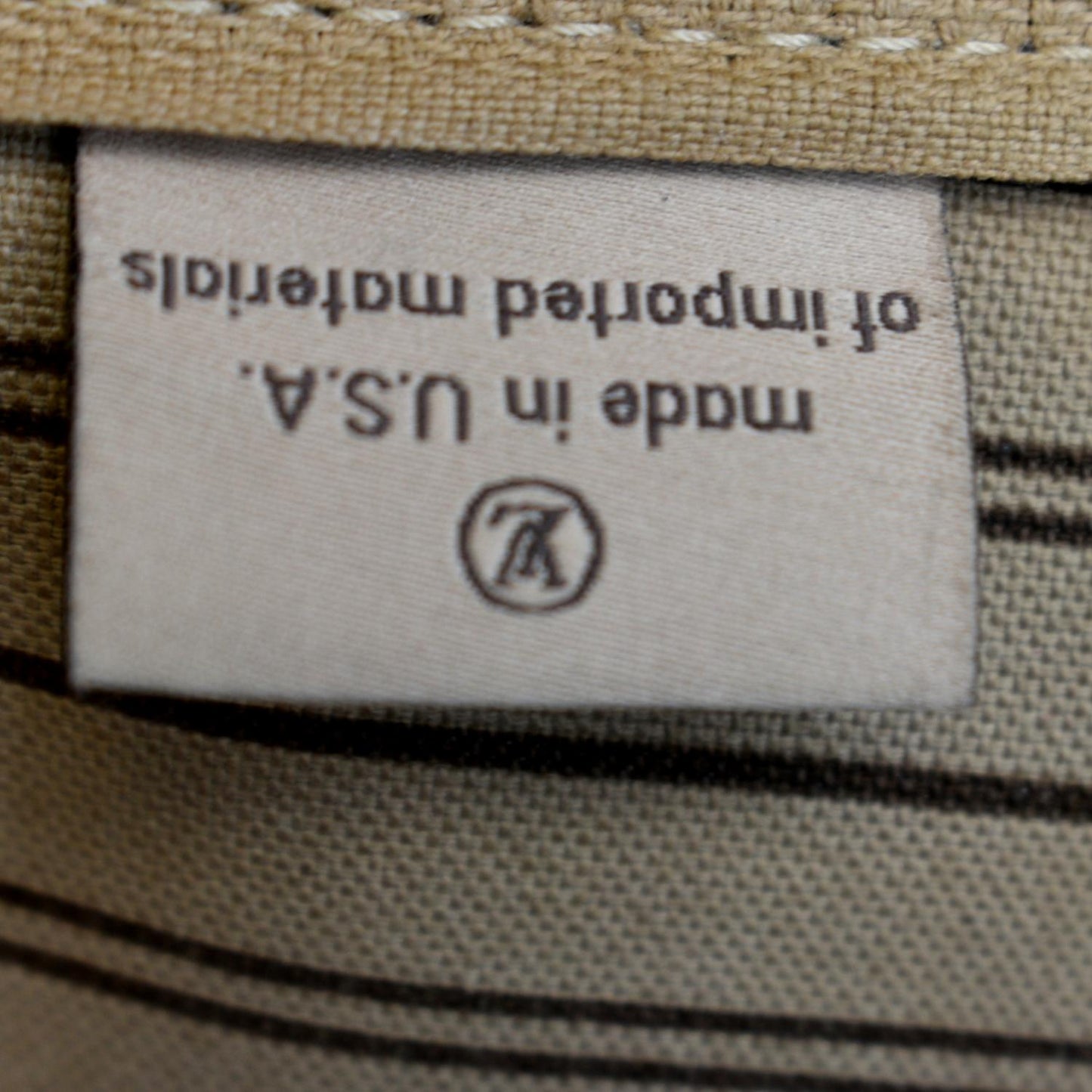 LOUIS VUITTON Neverfull MM Monogram Canvas Tote Bag Brown
