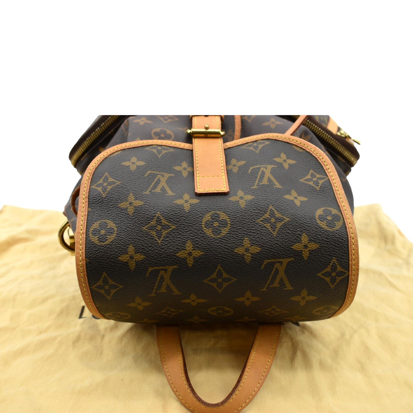 LOUIS VUITTON Sac A Dos Bosphore Monogram Canvas Backpack Bag Brown