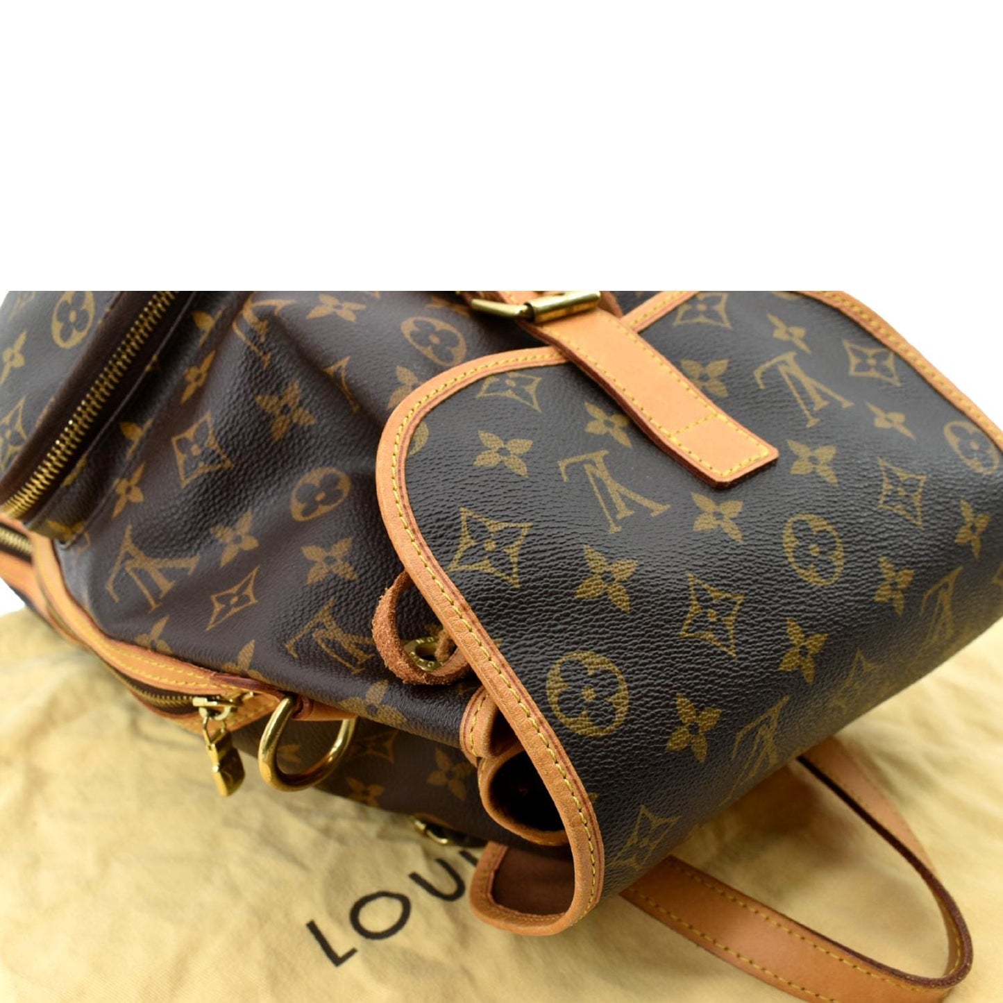 LOUIS VUITTON Sac A Dos Bosphore Monogram Canvas Backpack Bag Brown