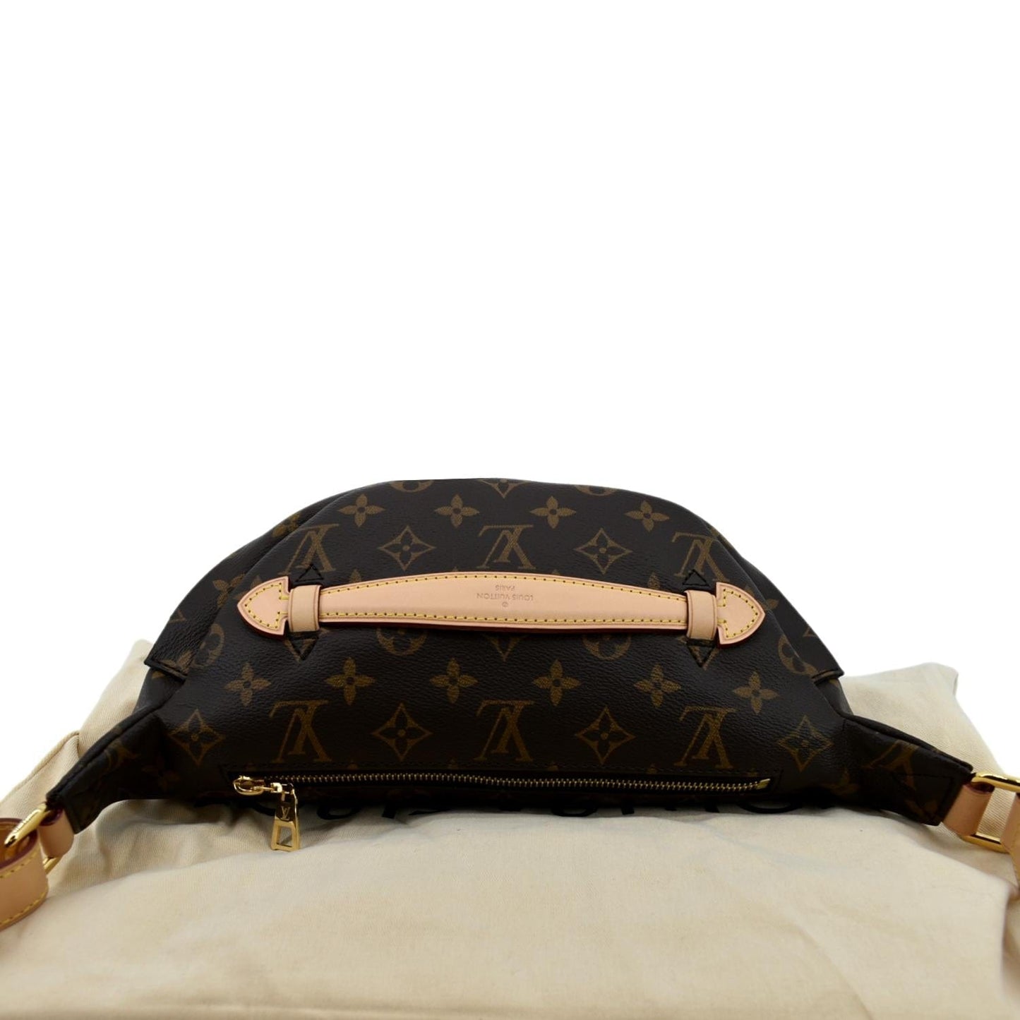 LOUIS VUITTON Monogram Canvas Bumbag Bag Brown
