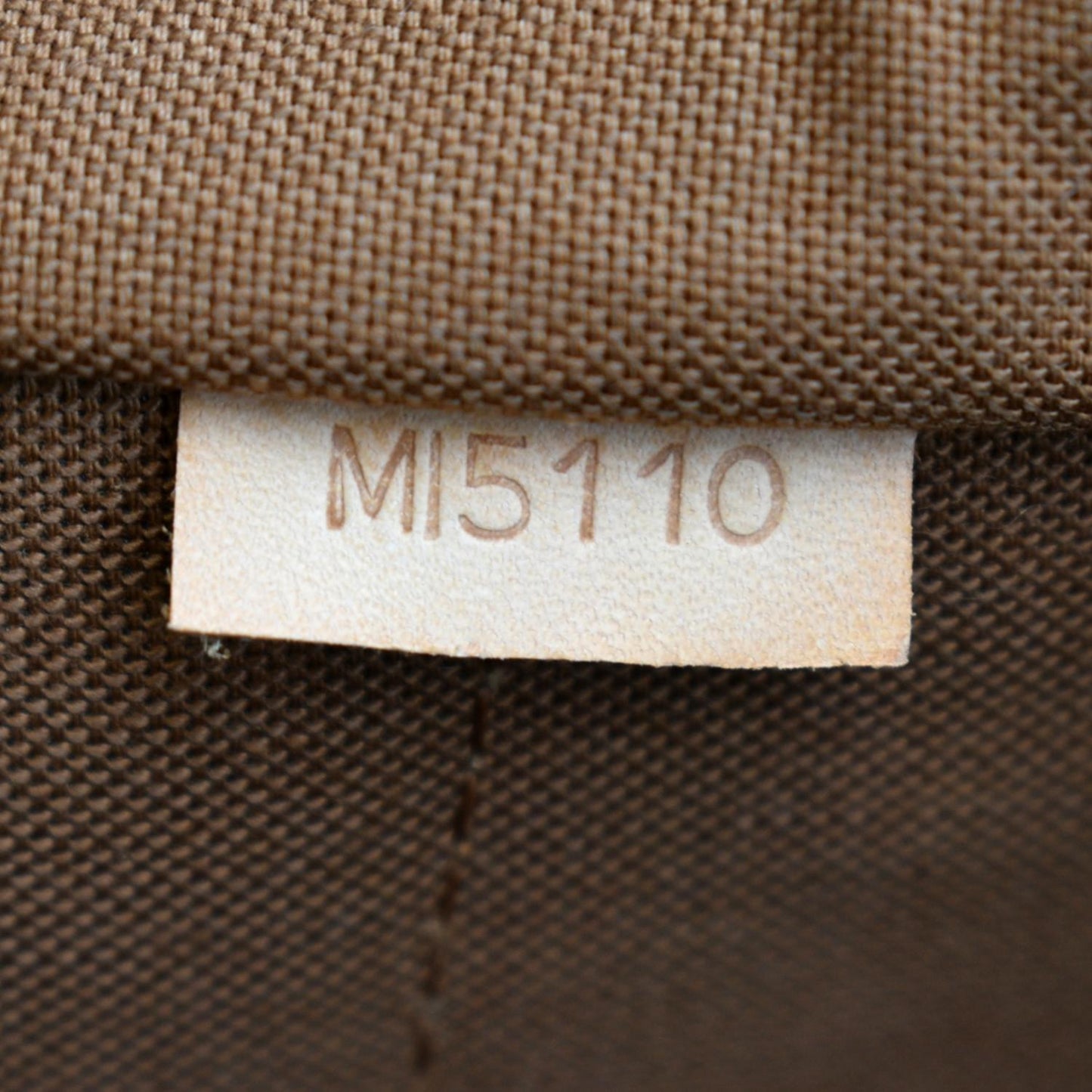 LOUIS VUITTON Montorgueil PM Monogram Canvas Shoulder Bag Brown