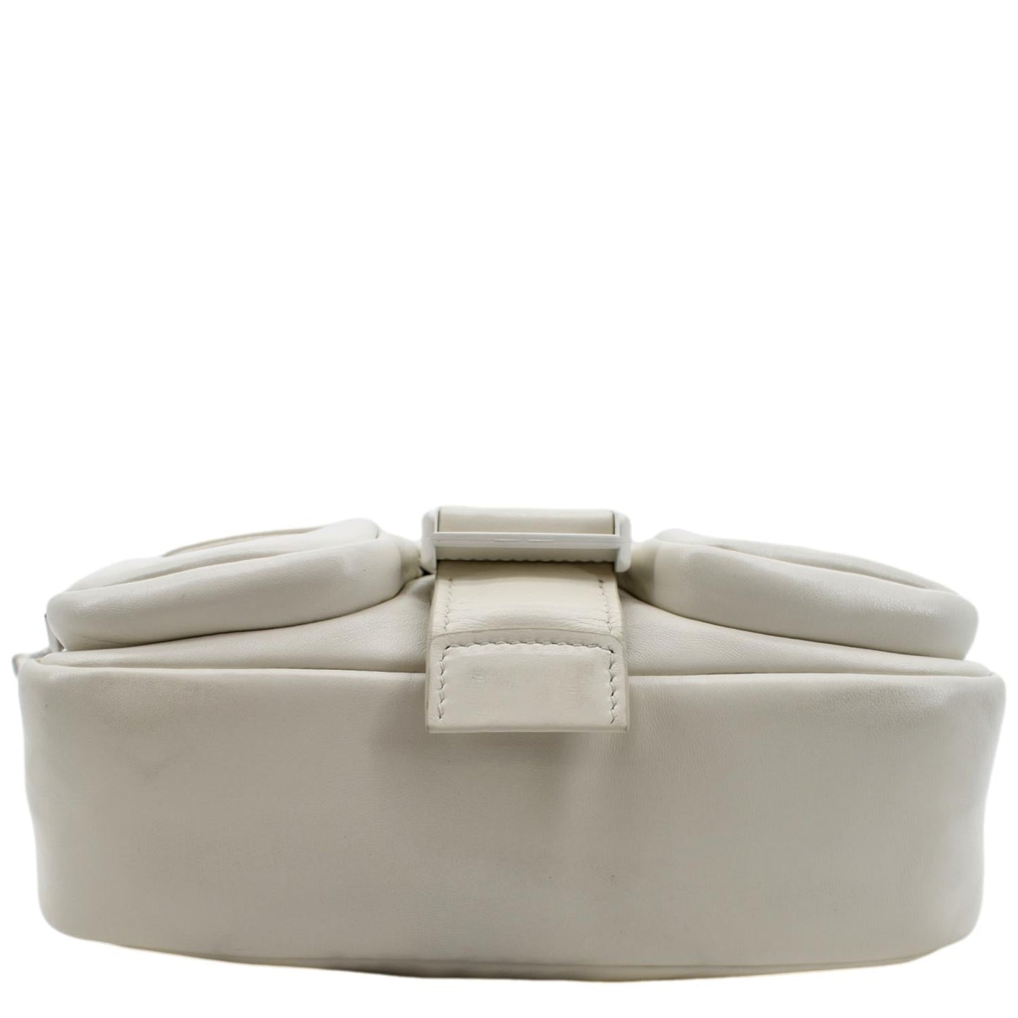 PRADA Borsa Pocket Con Nappa Leather Shoulder Bag White