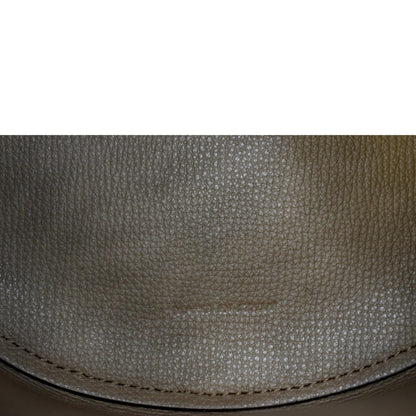 BURBERRY Bucket Haymarket Check Canvas Crossbody Bag Beige