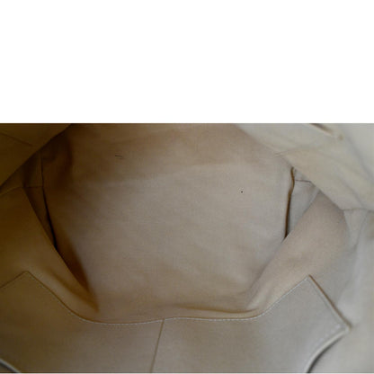 LOUIS VUITTON Totally GM Damier Azur Shoulder Bag White