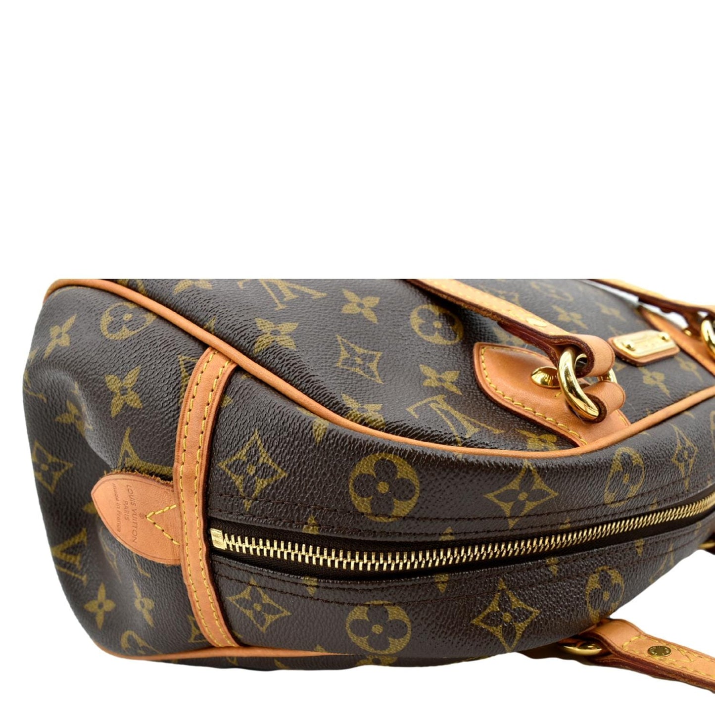LOUIS VUITTON Montorgueil PM Monogram Canvas Shoulder Bag Brown