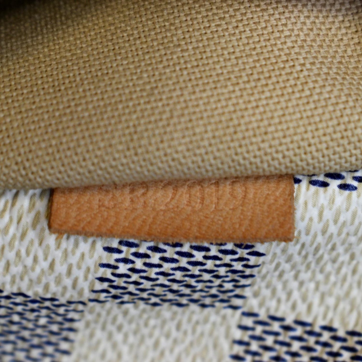 LOUIS VUITTON Totally GM Damier Azur Shoulder Bag White