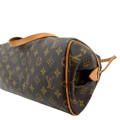 LOUIS VUITTON Montorgueil PM Monogram Canvas Shoulder Bag Brown