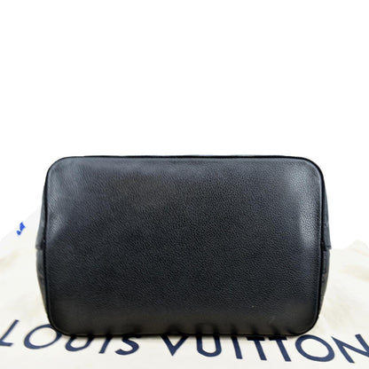 LOUIS VUITTON NeoNoe MM Monogram Empreinte Leather Shoulder Bag Black