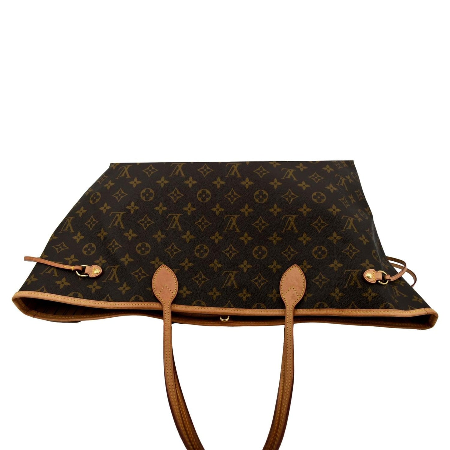 LOUIS VUITTON Neverfull GM Monogram Canvas Tote Bag Brown