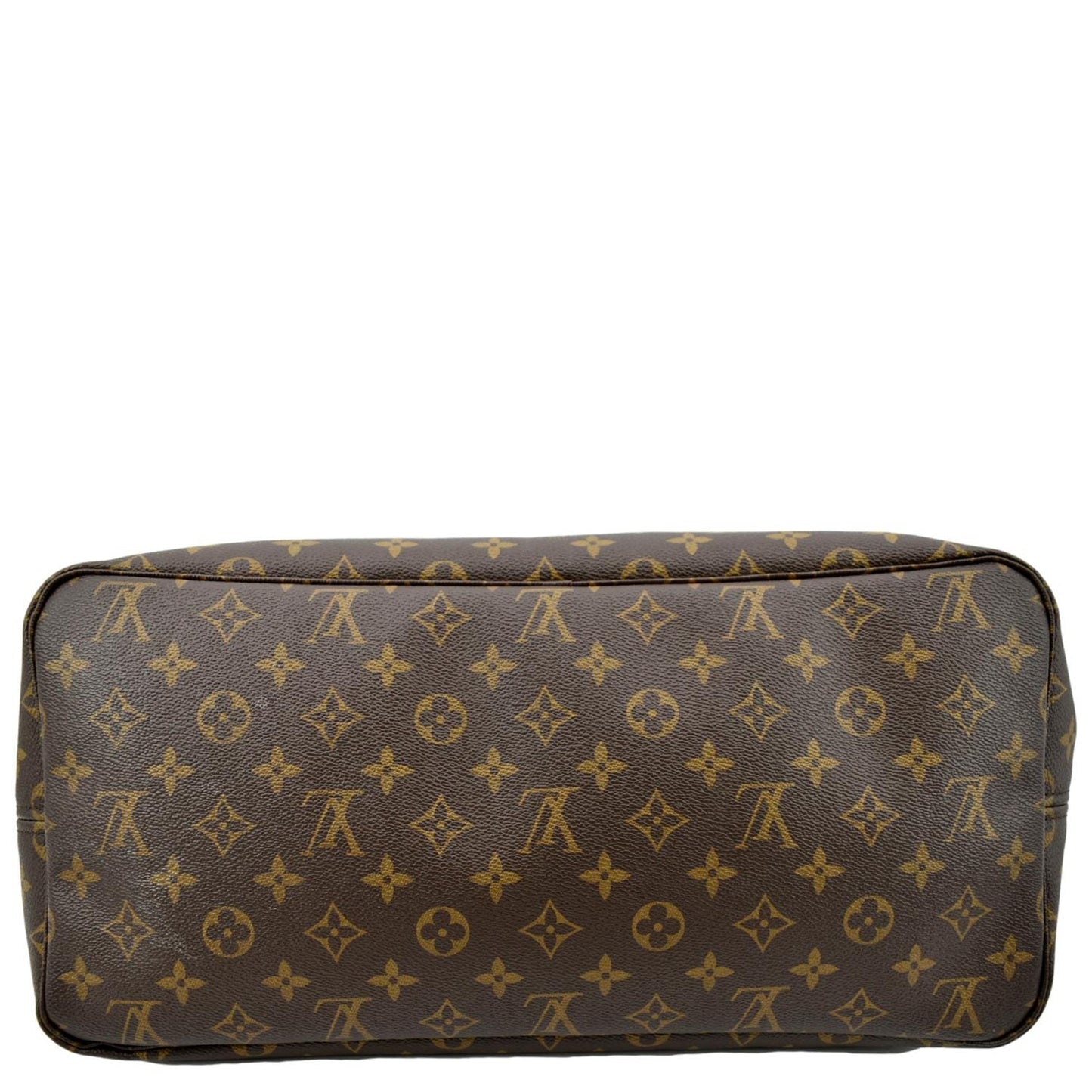 LOUIS VUITTON Neverfull GM Monogram Canvas Tote Bag Brown