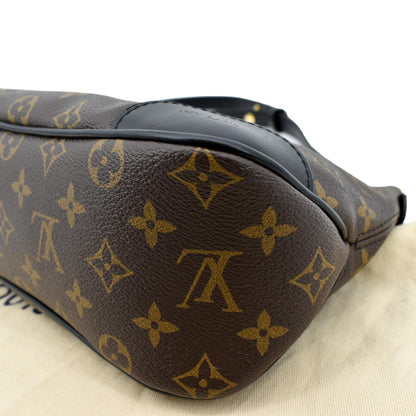 LOUIS VUITTON Boulogne NM Monogram Canvas Shoulder Bag Brown