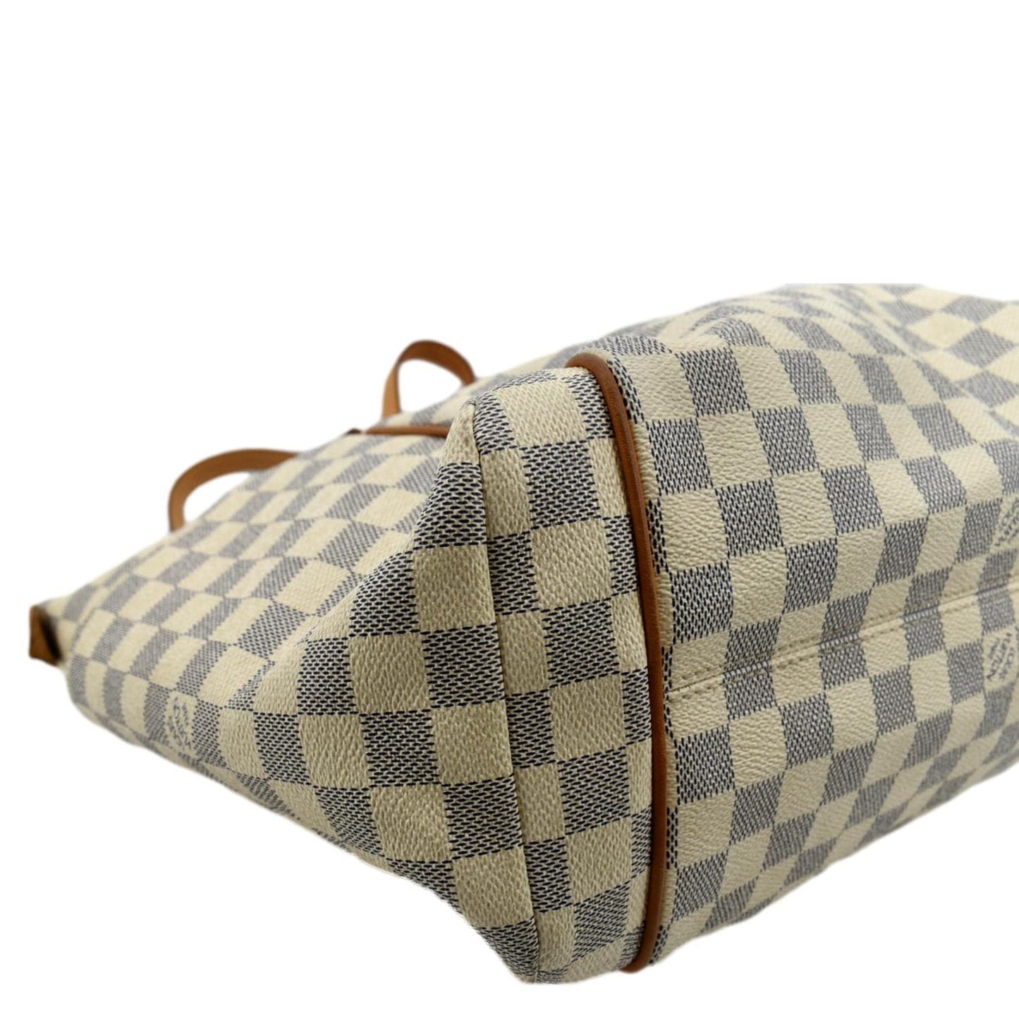 LOUIS VUITTON Totally GM Damier Azur Shoulder Bag White
