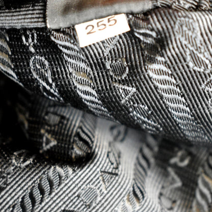 PRADA Re-Nylon Crossbody Bag Black