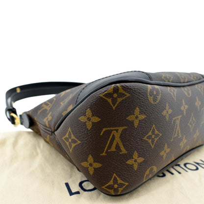 LOUIS VUITTON Boulogne NM Monogram Canvas Shoulder Bag Brown