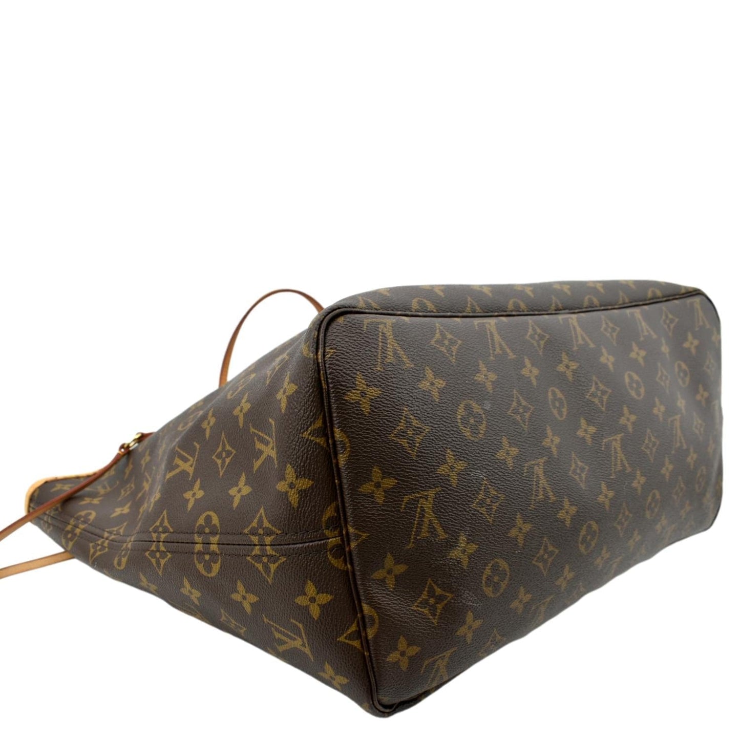 LOUIS VUITTON Neverfull GM Monogram Canvas Tote Bag Brown