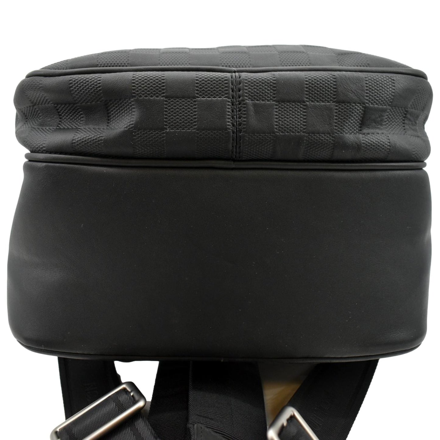 LOUIS VUITTON Michael Damier Infini Leather Backpack Bag Black