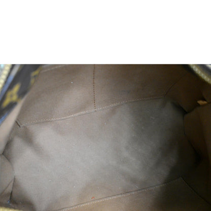 LOUIS VUITTON Sully PM Monogram Canvas Shoulder Bag Brown