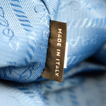 PRADA Re-Edition 2000 Nylon Hobo Bag Blue