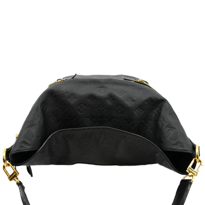LOUIS VUITTON Melie Empreinte Leather Hobo Shoulder Bag Black