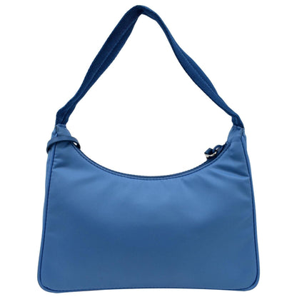 PRADA Re-Edition 2000 Nylon Hobo Bag Blue