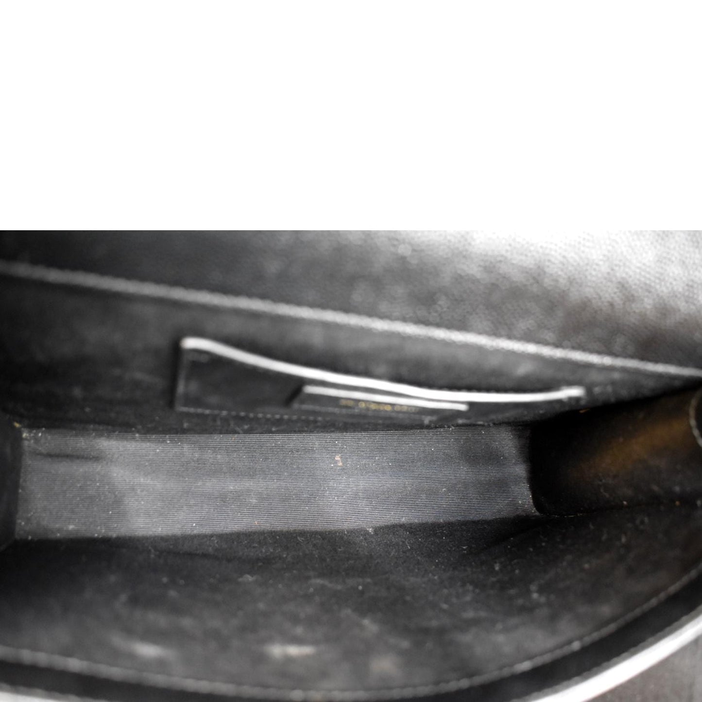 YVES SAINT LAURENT Kate Leather Shoulder Bag Black