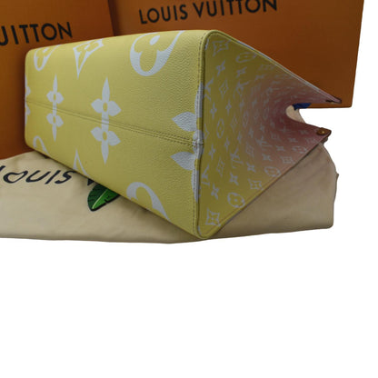 LOUIS VUITTON Pool Onthego GM Monogram Shoulder Bag Pink