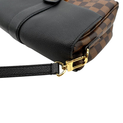 LOUIS VUITTON Clapton Damier Ebene Crossbody Bag Black