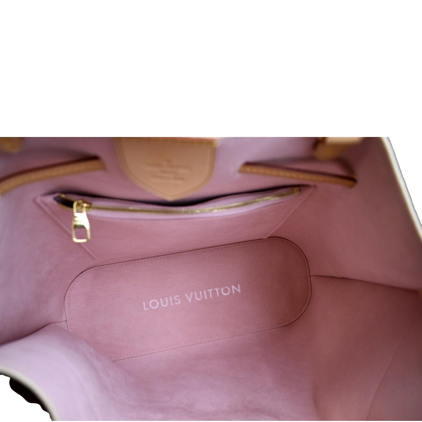 LOUIS VUITTON Girolata Damier Azur Shoulder Bag White