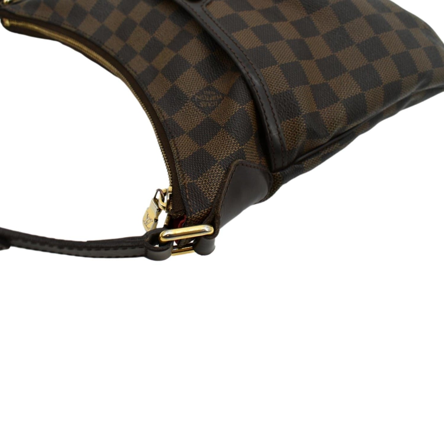 LOUIS VUITTON Bloomsbury GM Damier Ebene Shoulder Crossbody Bag Brown