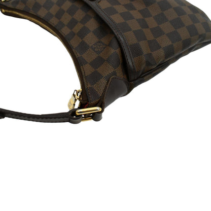 LOUIS VUITTON Bloomsbury GM Damier Ebene Shoulder Crossbody Bag Brown