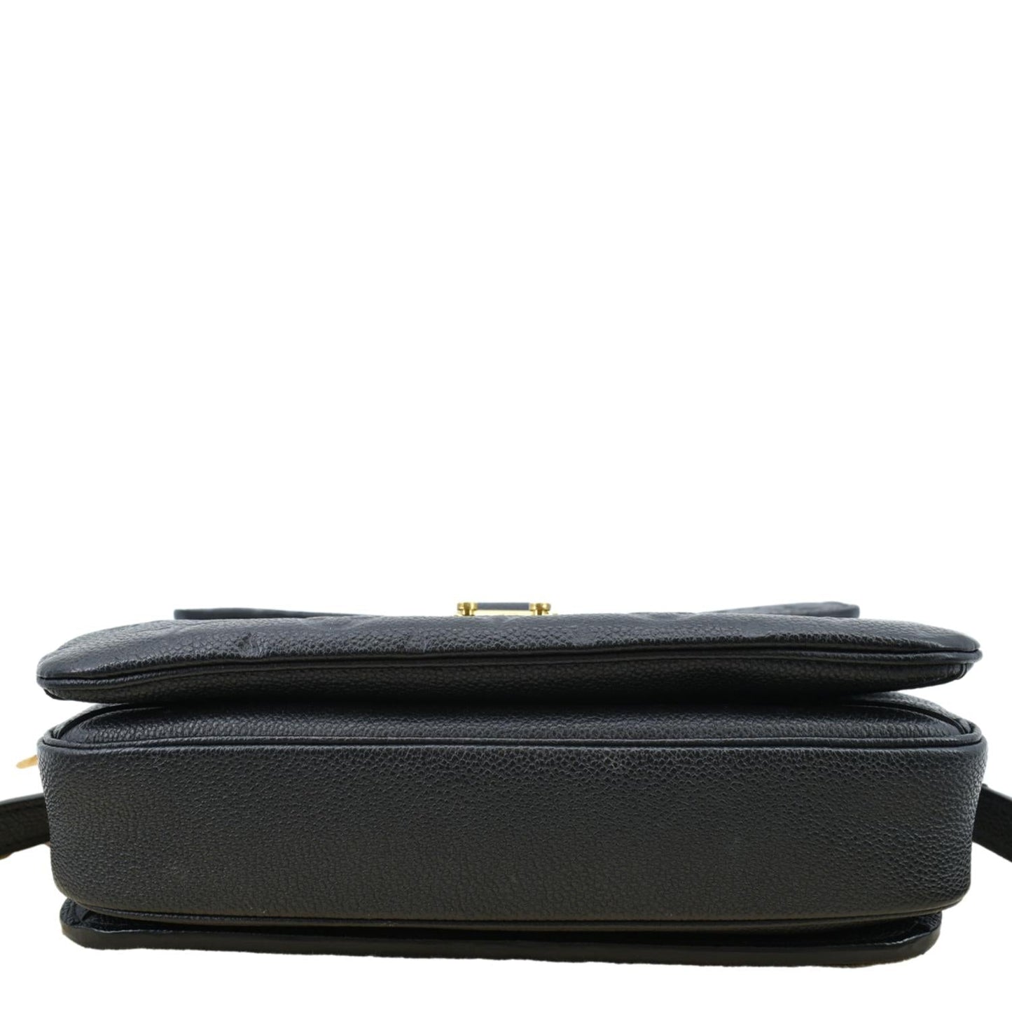 LOUIS VUITTON Metis Pochette Empreinte Leather Crossbody Bag Black