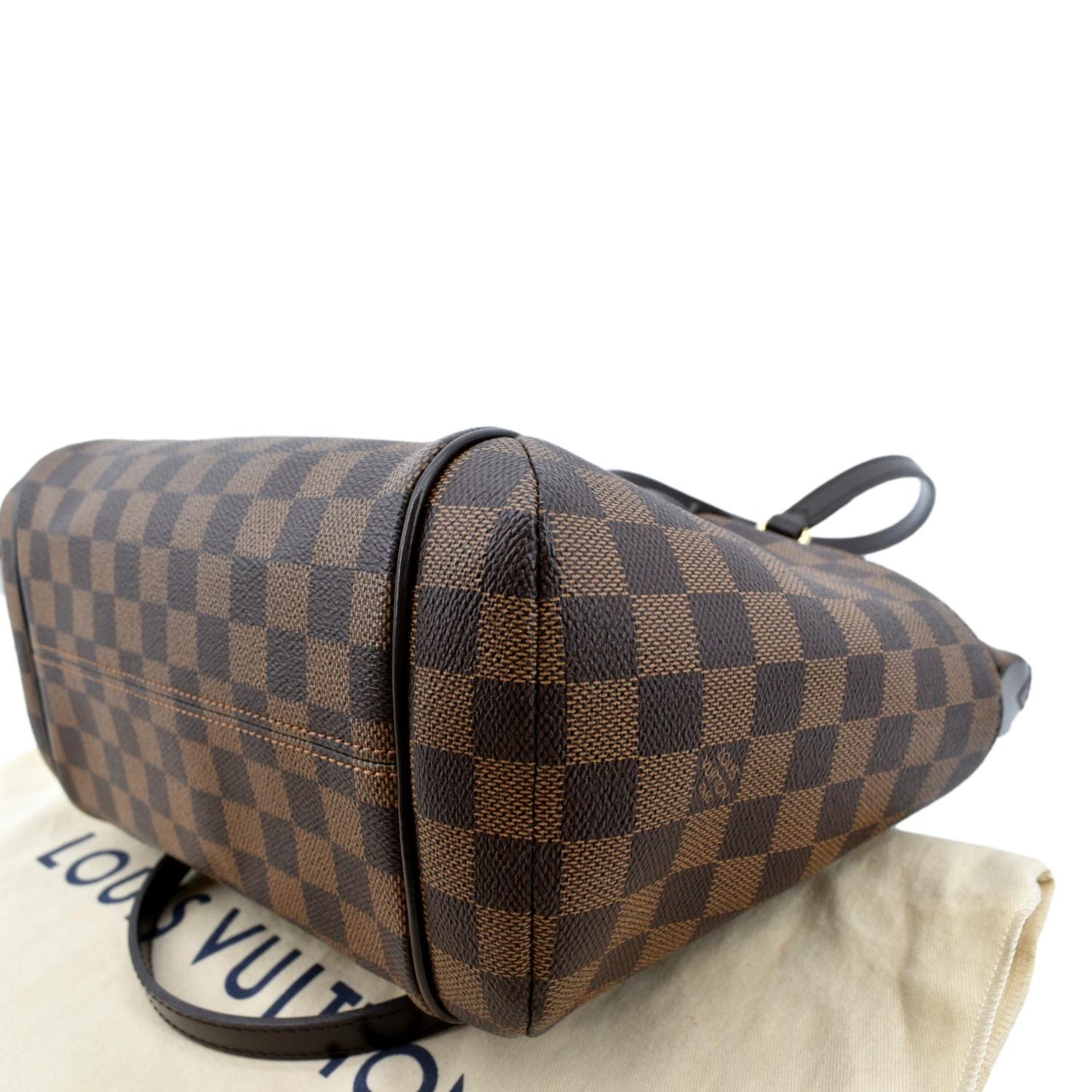 LOUIS VUITTON Totally PM Damier Ebene Shoulder Tote Bag Brown