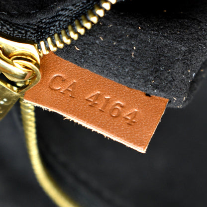LOUIS VUITTON Pallas Chain Monogram Canvas Crossbody Bag Brown