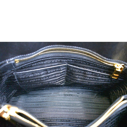 PRADA Lux Medium Promenade Saffiano Leather Shoulder Bag Black  - New Year Deals
