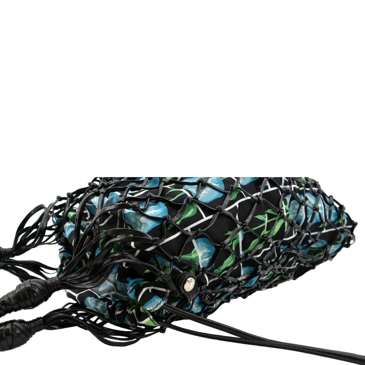 PRADA Rete Fabric Mesh Tote Bag Multicolor