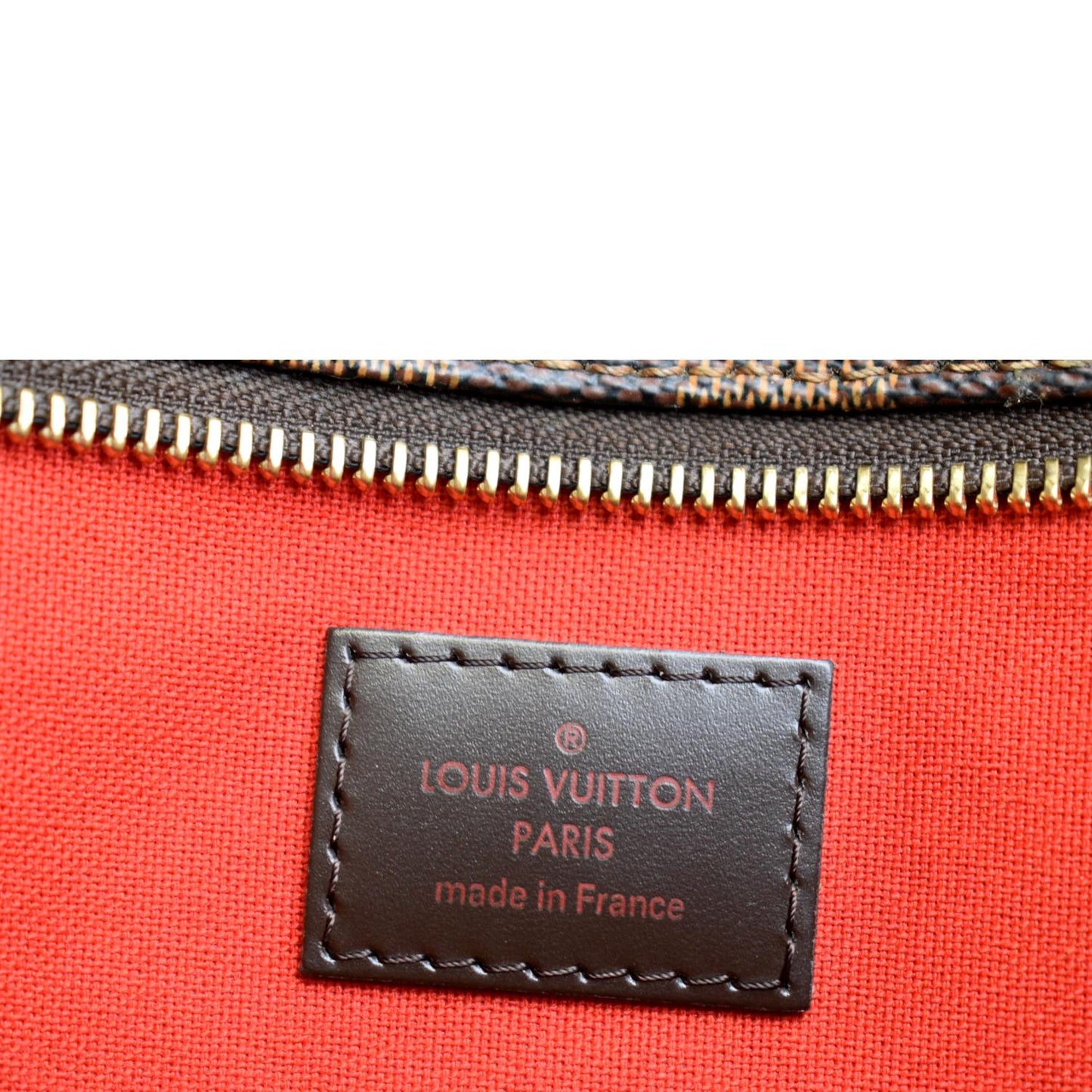 LOUIS VUITTON Bloomsbury GM Damier Ebene Shoulder Crossbody Bag Brown