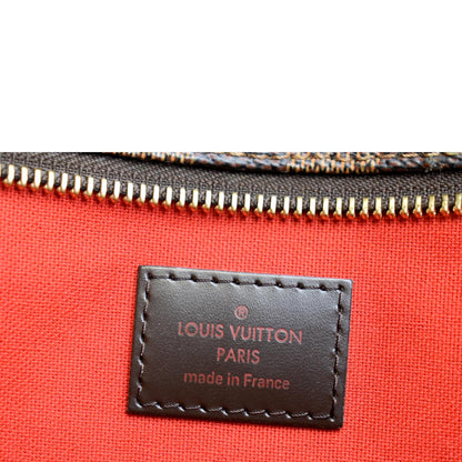 LOUIS VUITTON Bloomsbury GM Damier Ebene Shoulder Crossbody Bag Brown