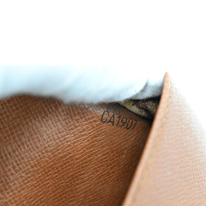 LOUIS VUITTON Agenda PM Monogram Canvas Planner Cover Brown