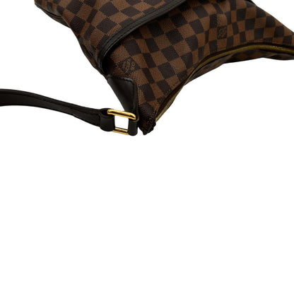 LOUIS VUITTON Bloomsbury GM Damier Ebene Shoulder Crossbody Bag Brown