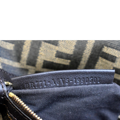 FENDI FF Roma 1974 Jacquard Canvas Shoulder Bag Pink - Hot Deals