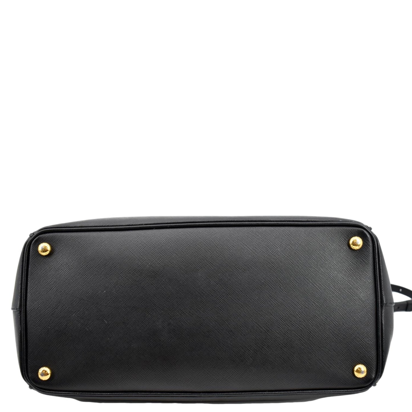 PRADA Galleria Large Saffiano Leather Tote Shoulder Bag Black