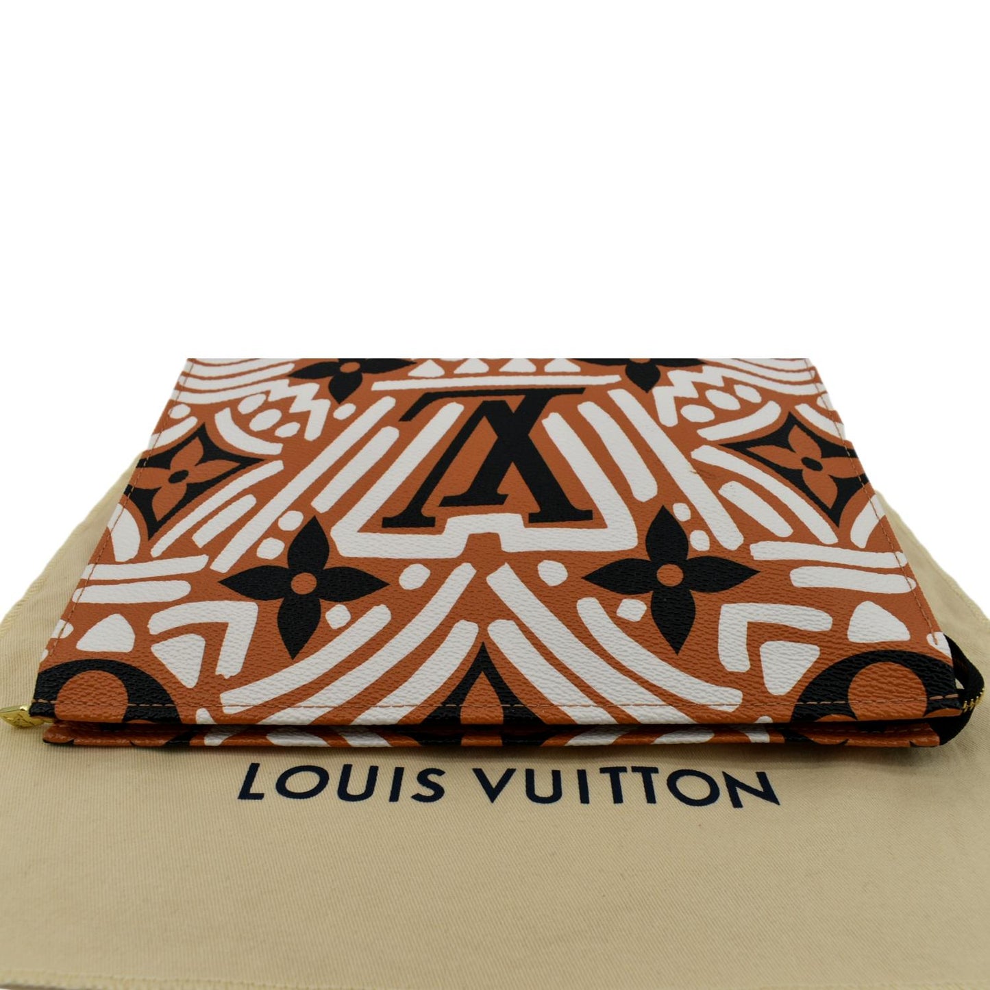 LOUIS VUITTON Crafty Toiletry 26 Monogram Giant Pouch Creme Caramel