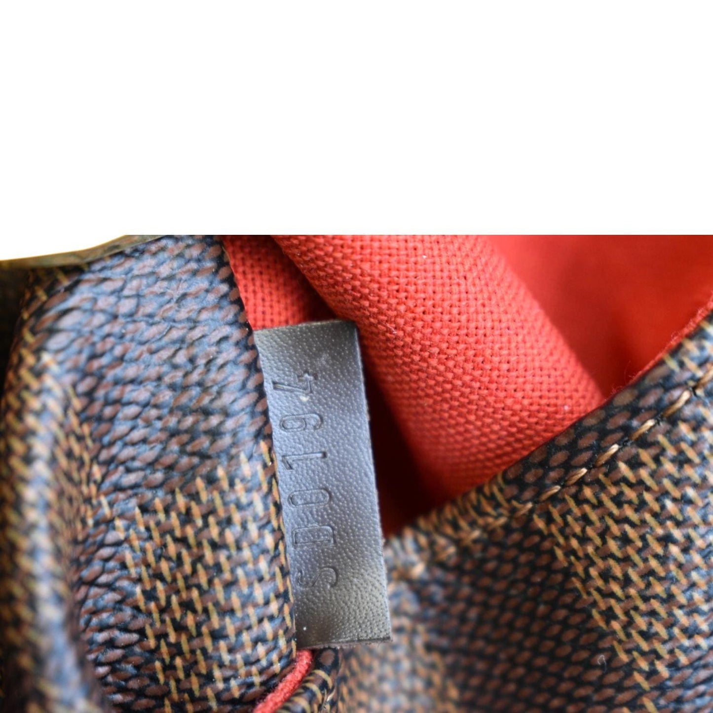 LOUIS VUITTON Totally PM Damier Ebene Shoulder Bag Brown