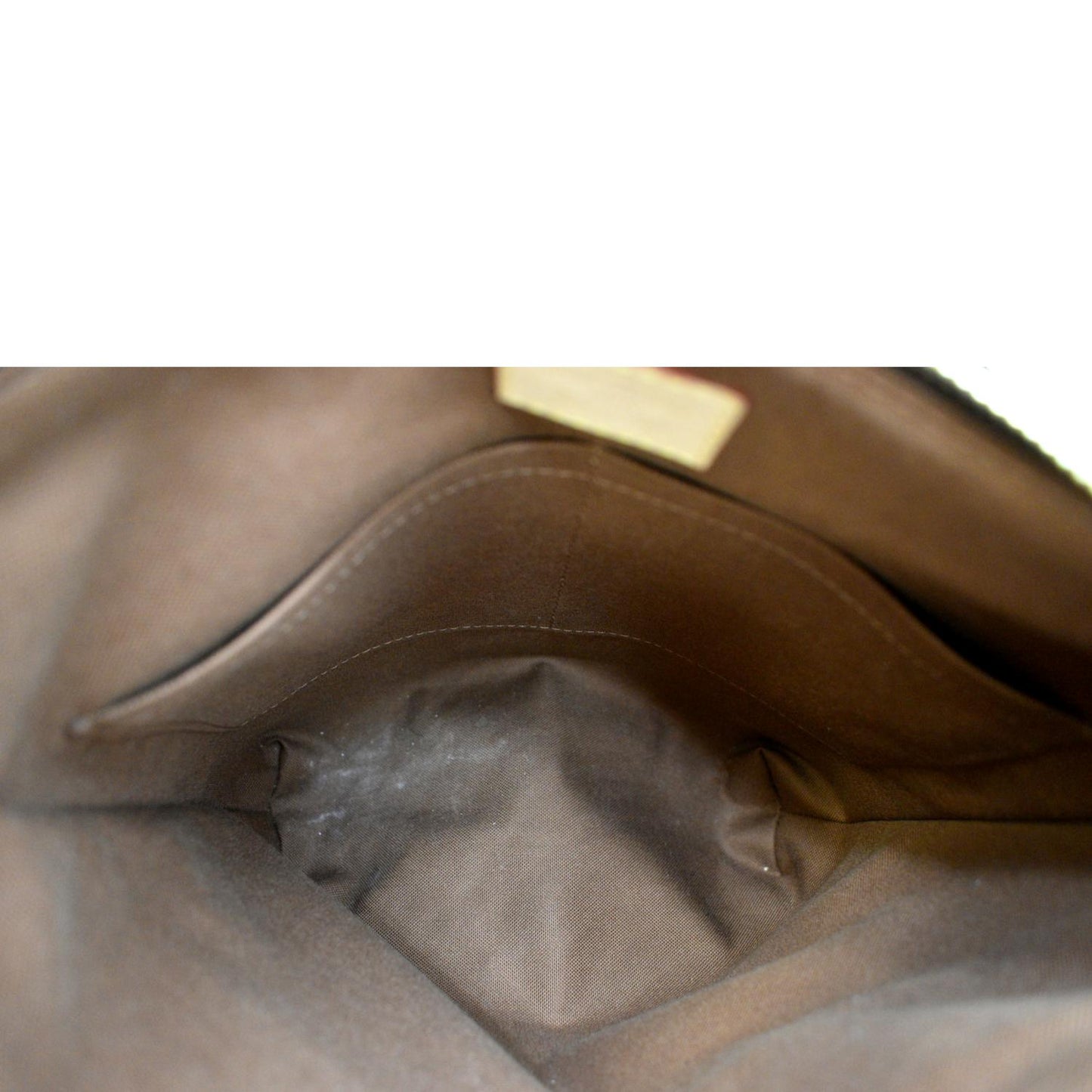 LOUIS VUITTON Odeon PM Monogram Canvas Crossbody Bag Brown