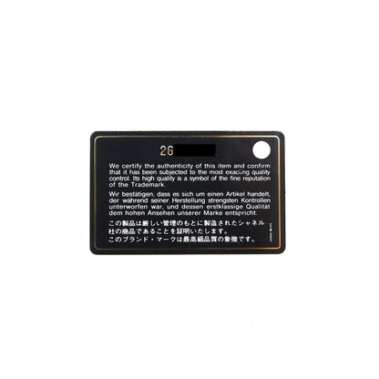 Chanel Medium leboy black Caviar
