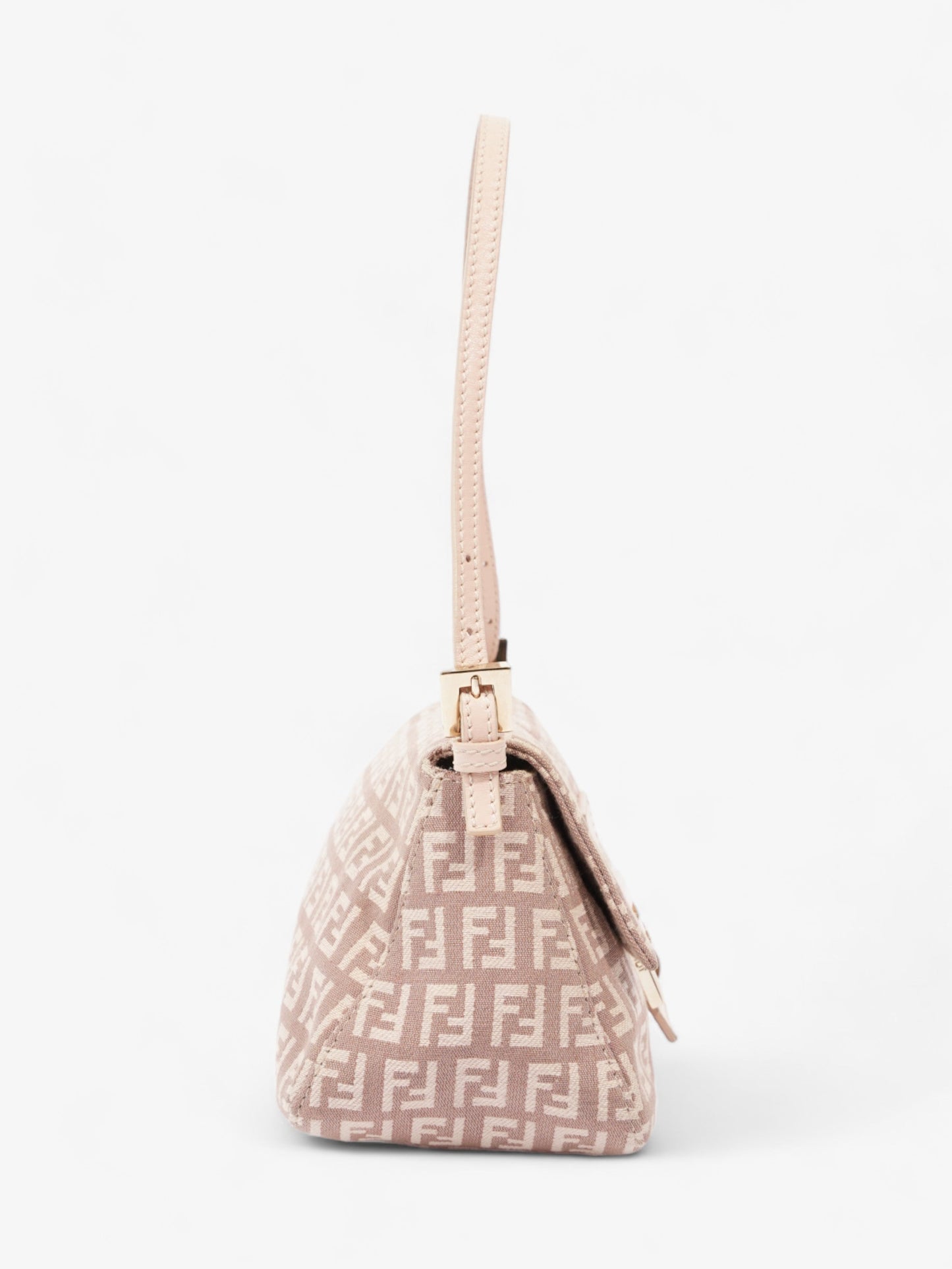 Fendi Mamma Baguette Pink Canvas